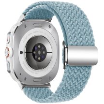 Ремешок Deexe Knitted Strap для Samsung Galaxy Watch Ultra (47mm) - Rock Blue: фото 1 из 5