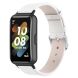 Ремешок Deexe Leather Strap для Huawei Band 7 - White (300303W). Фото 1 из 6