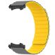 Ремінець Deexe Magnetic Band для Xiaomi Amazfit T-ReX 3 - Grey / Yellow (382701HY). Фото 1 з 3