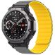 Ремінець Deexe Magnetic Band для Xiaomi Amazfit T-ReX 3 - Grey / Yellow (382701HY). Фото 3 з 3