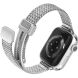Ремінець Deexe Milanese Band для Apple Watch 42 (Series 10) / 41 / 40 / SE 40 / 38 - Silver (345124S). Фото 3 з 6