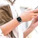 Ремінець Deexe Milanese Band для Apple Watch 42 (Series 10) / 41 / 40 / SE 40 / 38 - Silver (345124S). Фото 4 з 6