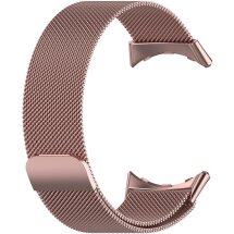 Ремешок Deexe Milanese Loop для Google Pixel Watch 3 (45mm) - Rose Pink: фото 1 из 7