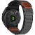 Ремешок Deexe Nylon Leather для Garmin з кріпленням Quick Fit 22mm - Dark Grey: фото 1 из 6