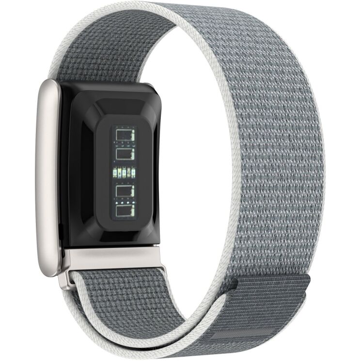 Ремінець Deexe Nylon Loop для WHOOP 5.0 - Silver: фото 2 з 7