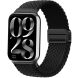 Ремінець Deexe Nylon Loop для Xiaomi Redmi Watch 4 / 5 / Mi Smart Band 8 Pro / Band 9 Pro - Black (370310B). Фото 2 з 6