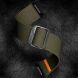 Ремешок Deexe Orbit Flex для Samsung Galaxy Watch 4 / 5 / 6 / 7 / FE (40mm) - Army Green (358115AG). Фото 5 из 5