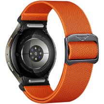 Ремешок Deexe Orbit Flex для Samsung Galaxy Watch 4 / 5 / 6 / 7 / FE (40mm) - Orange: фото 1 из 5
