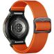 Ремешок Deexe Orbit Flex для Samsung Galaxy Watch 4 / 5 / 6 / 7 / FE (40mm) - Orange (358115O). Фото 1 из 5