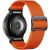 Ремешок Deexe Orbit Flex для Samsung Galaxy Watch 4 / 5 / 6 / 7 / FE (40mm) - Orange: фото 1 из 5