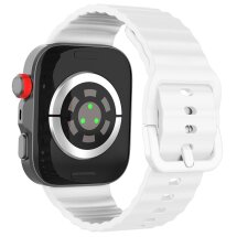 Ремешок Deexe Silicone Fit для Huawei Watch Fit 3 / Fit 4 / Fit 4 Pro - White: фото 1 из 4
