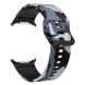 Ремешок Deexe Silicone Watchband для Samsung Galaxy Watch Ultra (47mm) / Ultra (2025) - Black / Grey (358058BH). Фото 3 из 6