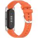 Ремешок Deexe Soft Silicone для Google Fitbit Air - Orange (258001O). Фото 2 из 9