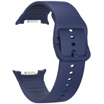 Ремінець Deexe Soft Silicone для Samsung Galaxy Watch 8 (40/44mm) / 8 Classic - Midnight Blue: фото 1 з 6
