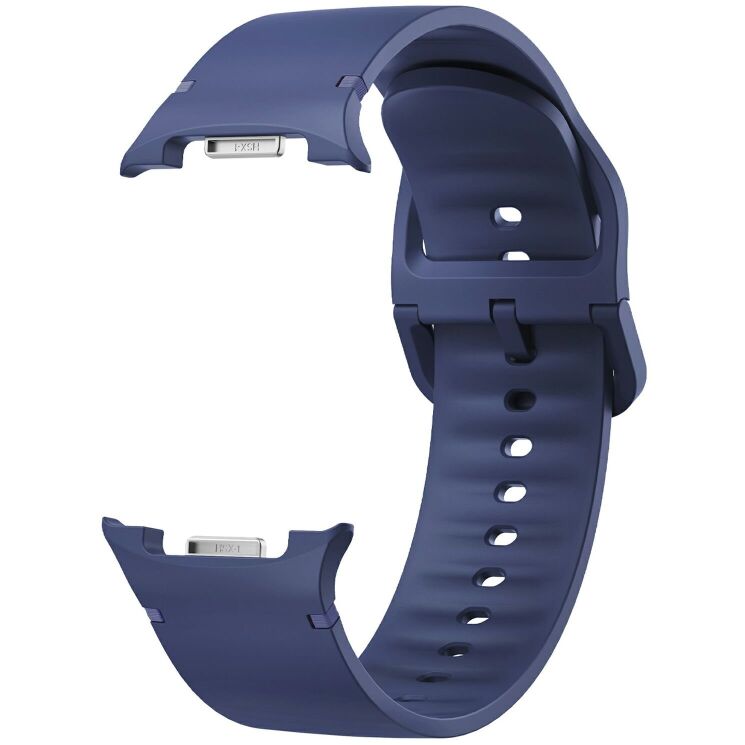 Ремінець Deexe Soft Silicone для Samsung Galaxy Watch 8 (40/44mm) / 8 Classic - Midnight Blue: фото 3 з 6