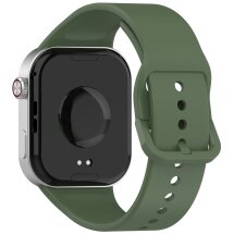 Ремешок Deexe Soft Silicone для Xiaomi Redmi Watch 6 - Dark Green: фото 1 з 12