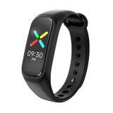 Ремінець Deexe Soft Touch для OPPO Band - Black: фото 1 з 8