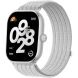 Ремешок Deexe Soft Weave для Xiaomi Redmi Watch 4 / Watch 5 / Watch 6 / Mi Smart Band 8 Pro / Band 9 Pro - Grey (391405H). Фото 2 из 5
