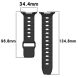 Ремінець Deexe Sport Series для Samsung Galaxy Watch Ultra (47mm) - Dark Green (358003DG). Фото 5 з 6