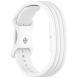 Ремешок для часов Reframe Texture Wave для Google Fitbit Air - White (258008W). Фото 2 из 9