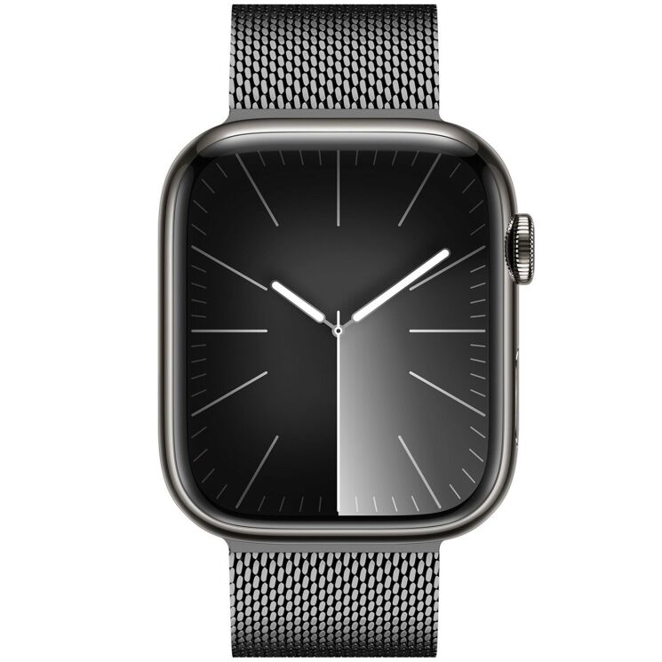Ремешок DUX DUCIS Milanese Pro для Apple Watch 49 / 46 / 45 / 44 / SE 44 / 42 (Series 1-3) / Ultra / Ultra 2 / Ultra 3 - Black: фото 3 из 12