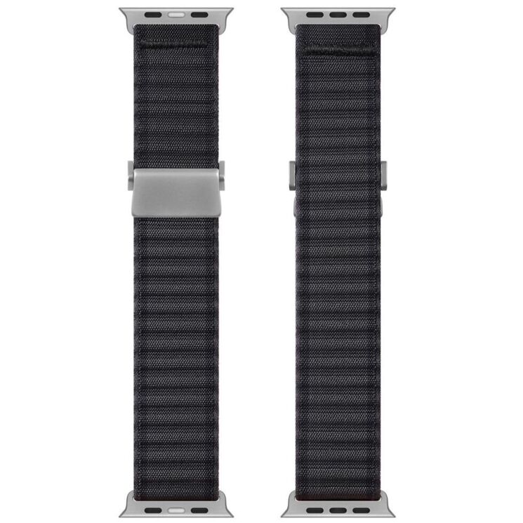 Ремешок DUX DUCIS YC Series для Apple Watch 38 / 40 / SE 40 / 41 mm - Dark Grey: фото 2 из 9