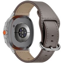 Ремінець KALEBOL Classic Strap для Samsung Galaxy Watch 8 (40/44mm) / 8 Classic - Coffee: фото 1 з 8