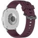 Ремешок KALEBOL Tire Pattern для Samsung Galaxy Watch 8 (40/44mm) / 8 Classic - Wine Red (384146WR). Фото 1 из 5