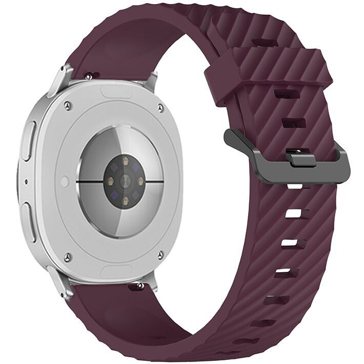 Ремешок KALEBOL Tire Pattern для Samsung Galaxy Watch 8 (40/44mm) / 8 Classic - Wine Red: фото 1 из 5