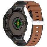 Ремінець Reframe Leather Coated для годинників Garmin з шириною кріплення QuickFit 20mm - Brown: фото 1 з 7