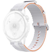 Ремешок Reframe Sport Linear для часов с шириной крепления 20 мм - White / Orange: фото 1 из 9