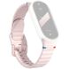 Ремешок Reframe Wavy Pattern для Xiaomi Mi Smart Band 8 / 9 / 10 - Pink (326051P). Фото 1 из 12