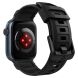 Ремешок Spigen (SGP) Rugged Band для Apple Watch 46 / 45 / 44 / SE 44 / 42 (Series 1-3) / Ultra / Ultra 2 - Matte Black (251862B). Фото 7 из 19