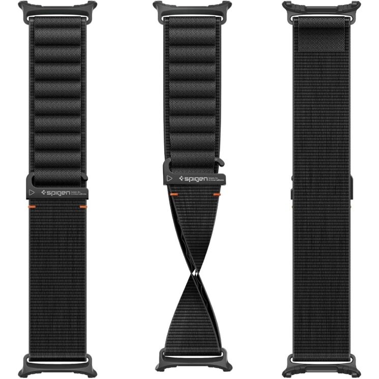 Ремешок Spigen WBF1 Band для Samsung Galaxy Watch Ultra 2 / Ultra / Ultra (2025) AMP11614 - Black: фото 6 из 11