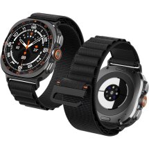 Ремешок Spigen WBF1 Band для Samsung Galaxy Watch Ultra 2 / Ultra / Ultra (2025) AMP11614 - Black: фото 1 из 11