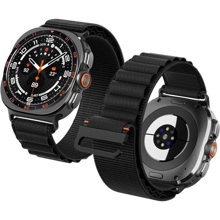 Ремешок Spigen WBF1 Band для Samsung Galaxy Watch Ultra 2 / Ultra / Ultra (2025) AMP11614 - Black: фото 1 из 11