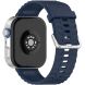 Ремешок UniCase Silicone Strap для Huawei Watch Fit 3 / Fit 4 / Fit 4 Pro - Midnight Blue (357120MB). Фото 1 из 7