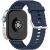 Ремешок UniCase Silicone Strap для Huawei Watch Fit 3 / Fit 4 / Fit 4 Pro - Midnight Blue: фото 1 из 7