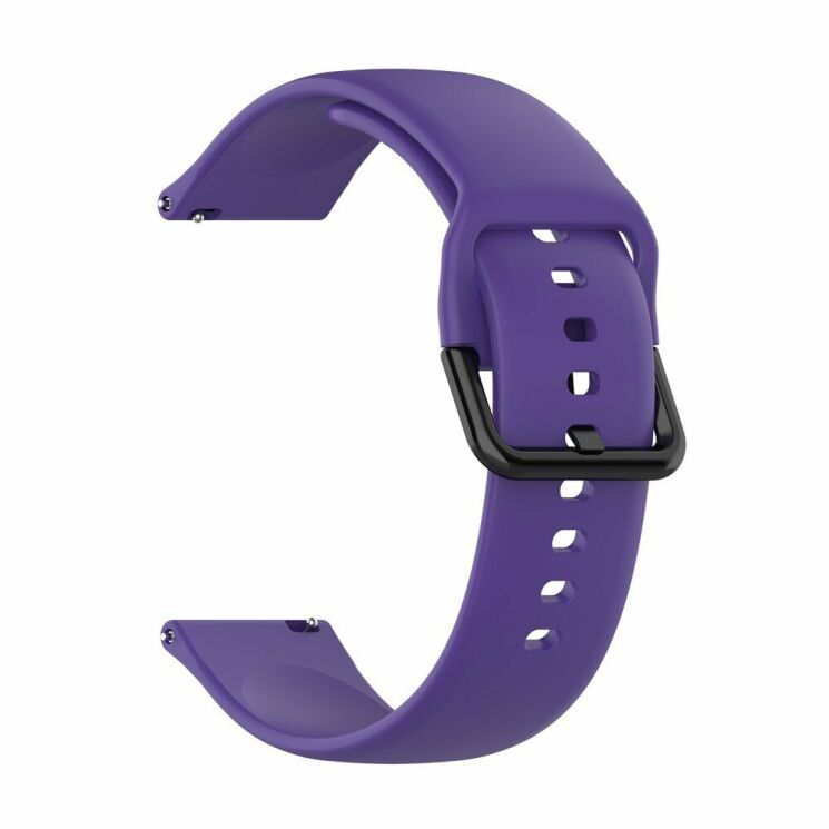 Ремешок UniCase Silicone Strap для Samsung Watch Active / Active 2 40mm / Active 2 44mm - Purple: фото 3 из 3