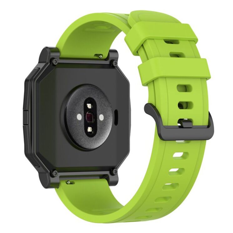 Ремешок UniCase Silicone Strap для Xiaomi Amazfit Neo - Light Green: фото 5 из 6