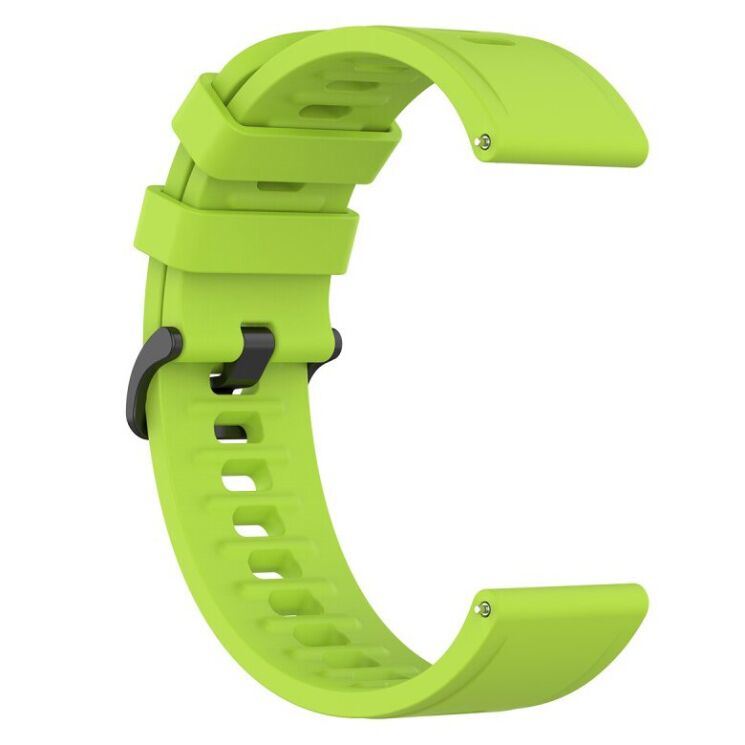 Ремешок UniCase Silicone Strap для Xiaomi Amazfit Neo - Light Green: фото 3 из 6