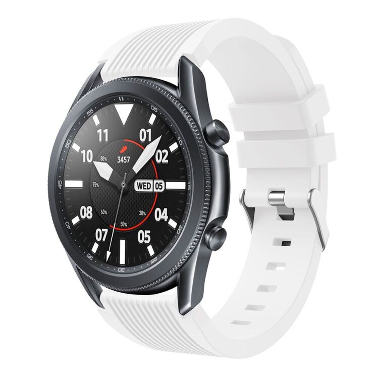 Ремешок UniCase Soft Line для Samsung Galaxy Watch 3 (45mm) - White: фото 4 из 4