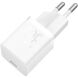 Сетевое зарядное устройство Baseus GaN5S 1C 30W + кабель Type-C to Type-C (100W, 1m) P10110902213-00 - White (346194W). Фото 5 из 21