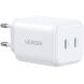 Сетевое зарядное устройство UGREEN X526 45W 2Type-C (65154) - White (995661W). Фото 3 из 11
