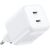 Сетевое зарядное устройство UGREEN X526 45W 2Type-C (65154) - White: фото 1 из 11