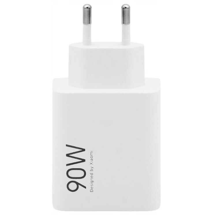 Сетевое зарядное устройство Xiaomi Combo 90W + кабель USB to Type-C (BHR07ZBEU) - White: фото 5 из 7