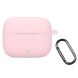 Силиконовый чехол Deexe Silicone Case (FH) для OPPO Enco Buds 3 Pro - Pink (382000P). Фото 1 из 8