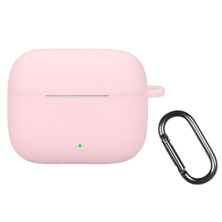 Силиконовый чехол Deexe Silicone Case (FH) для OPPO Enco Buds 3 Pro - Pink: фото 1 из 8