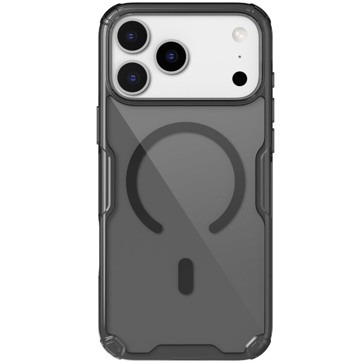 Силіконовий чохол NILLKIN Nature TPU Pro Magnetic для Apple iPhone 17 Pro - Grey: фото 1 з 13