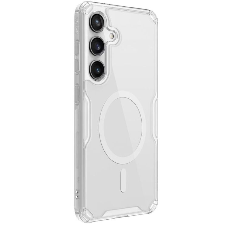 Силіконовий чохол NILLKIN Nature TPU Pro Magnetic для Samsung Galaxy S24 - Transparent: фото 1 з 14